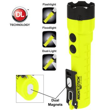 Nightstick Dual Taschenlampe XPP-5422GX gelb